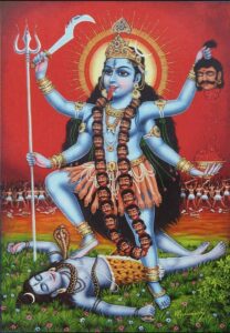 Kali energy, the primordial power of the ten Mahavidyas